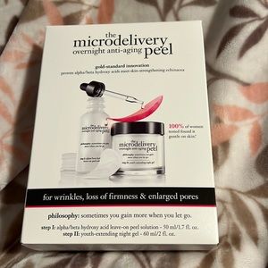 Philosophy the micro delivery overnight anti-aging peel. NEW in box.